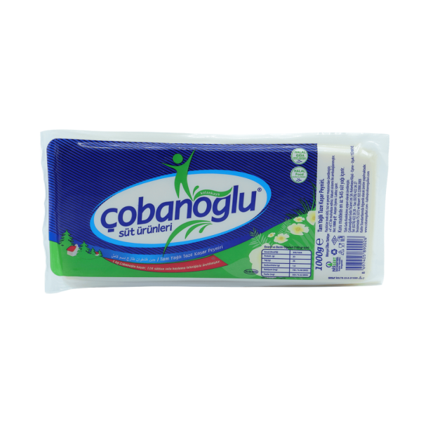 ÇOBANOĞLU TAZE  KAŞAR PEYNİR 1000 GR 