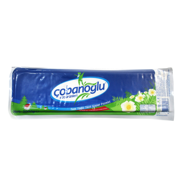 ÇOBANOĞLU TAZE KAŞAR PEYNİR  2000 GR 