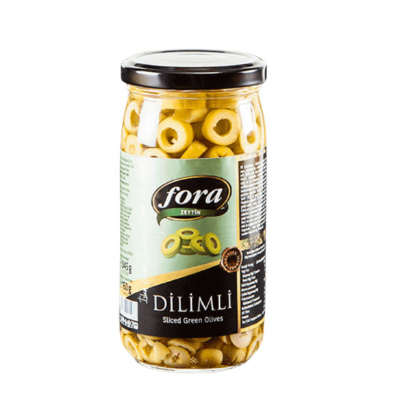 FORA YEŞİL ZEYTİN DİLİMLİ 160 GR 