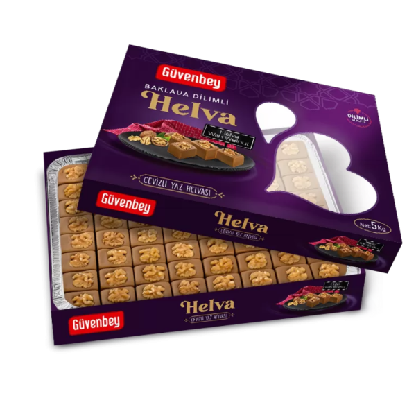 GÜVENBEY HELVA CEVİZLİ BAKLAVA DİLİM 5 KG