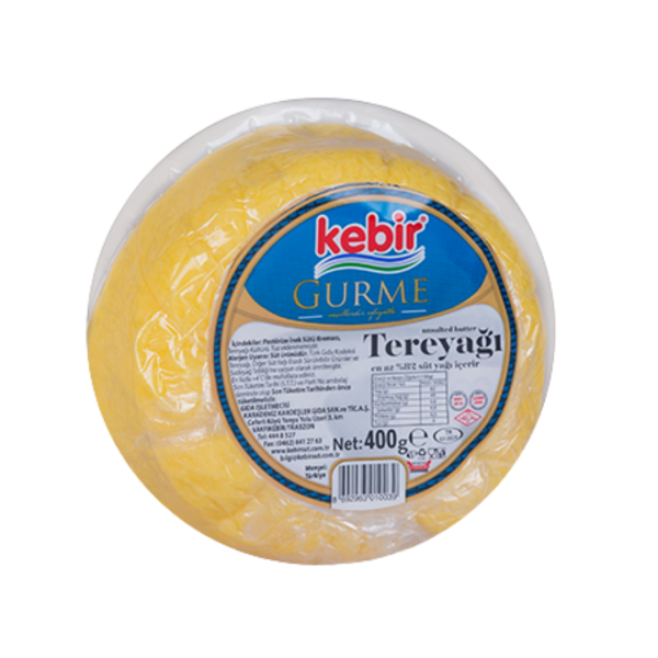 KEBİR TEREYAĞ  TUZSUZ 400 GR 