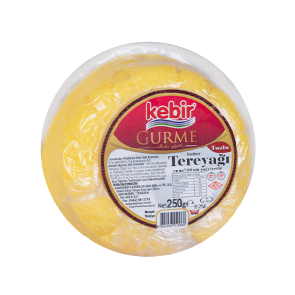 KEBİR TEREYAĞ TUZLU 250 GR 