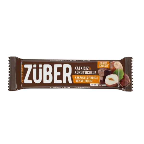 ZÜBER MEYVE BAR FINDIKLI 40 GR