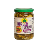 KÜHNE TURŞU HALKA DİLİMLİ BURGER CAM 530 ML 