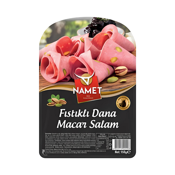 NAMET SALAM DANA FISTIKLI DİLİMLİ 150 GR 