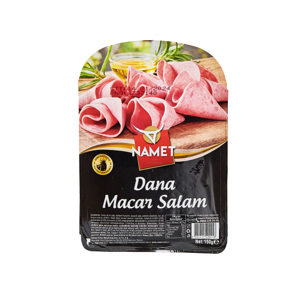NAMET SALAM MACAR DİLİMLİ 150 GR 