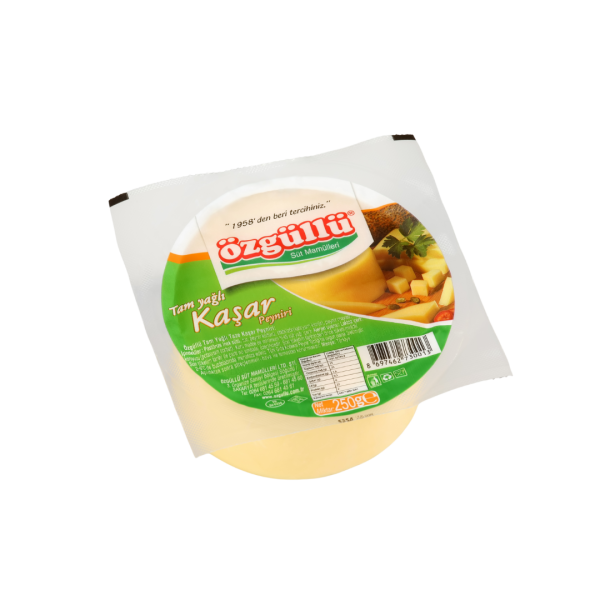 ÖZGÜLLÜ TAZE KAŞAR PEYNİR 250 GR 